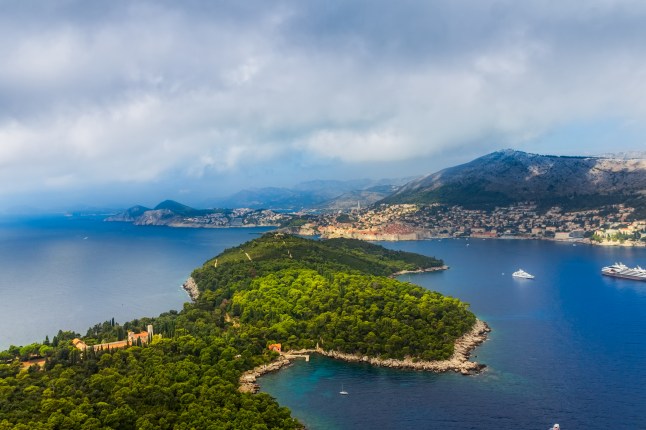 Lokrum island near Dubrovnik